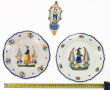QUIMPER fin XIXème - Bénitier d'applique