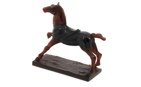 DAUM France - Cheval en pâte de verre, s