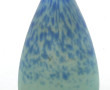 Vase de forme ovoïde en verre moucheté b
