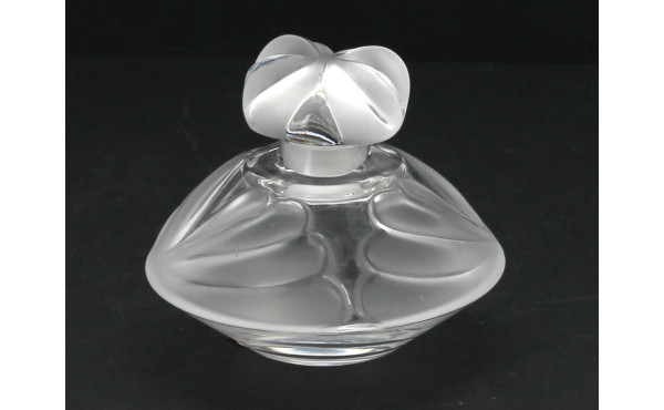 LALIQUE France - Petit flacon avec bouch