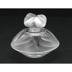 LALIQUE France - Petit flacon avec bouch
