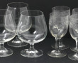 Lot de verrerie comprenant : 13 verres à