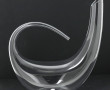 Originale carafe en verre soufflé, H 29,