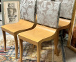 LIGNE ROSET - 4 chaises avec haut du do