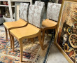 LIGNE ROSET - 4 chaises avec haut du do