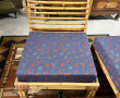 3 fauteuils en rotin