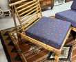 3 fauteuils en rotin