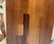 Panneau en bois marqueté à thème abstrai