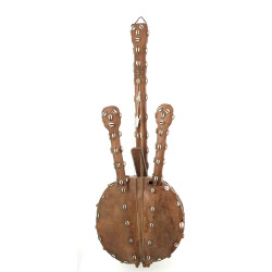 Instrument de musique type "KORA" gainé 