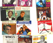Lot de disques 45 t années 60/80, en l'