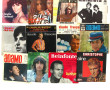 Lot de disques 45 t années 60/80, en l'