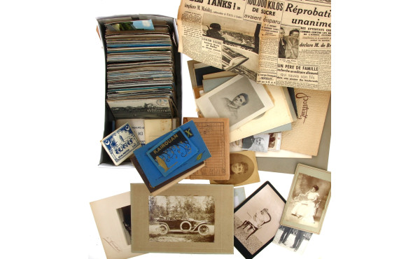 Lot de photos familiales fin XIXe deb Xx