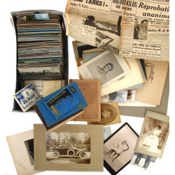 Lot de photos familiales fin XIXe deb Xx