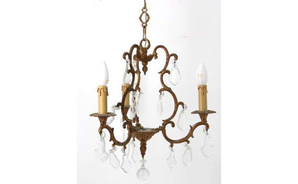 Deux paire d'appliques en bronze doré et