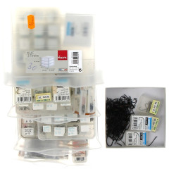 Caisse 21 x 17 x 18 cm à 3 tiroirs en pl