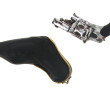 Petit pistolet de sac ancien, en étui, q