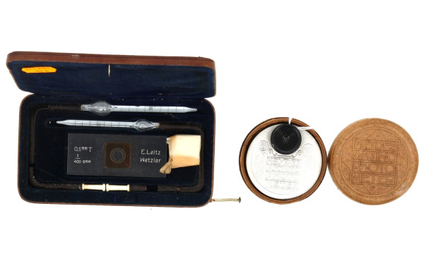 Photomètre années 30 dans son emboîtage 
