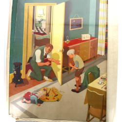 PLANCHES PEDAGOGIQUES - Lot de 7 planche