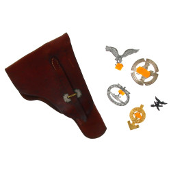 Suite succession : lot de 5 insignes all