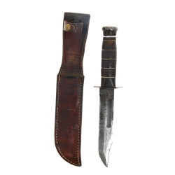 Baïonnette KA-BAR ancien avec son fourre