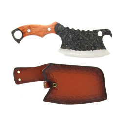 Couteau hâchoir de cuisine dans son étui