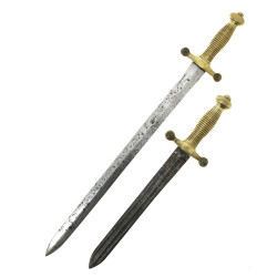 Lot de 2 glaives XIXème dont un transfor