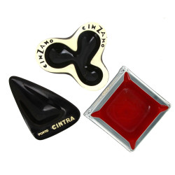 PUBLICITAIRE - Lot de 3 cendriers public