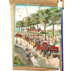 5 puzzles fin XIXe deb Xxe complets (qqs