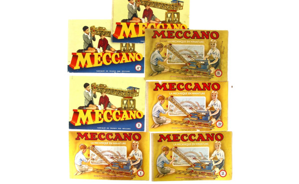10 catalogues Meccano anciens