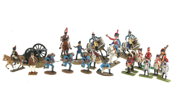 Petit ensemble de soldats de plomb, sold