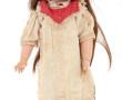 SFBJ 4 - Petite poupée tête porcelaine, 