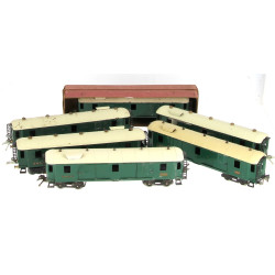 LR (Louis Roussy) - Lot de 6 fourgons L.