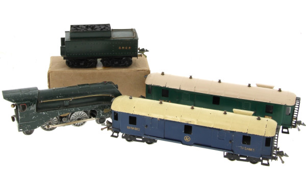 LR - Locomotive Le Rapide et son tender 
