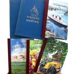 L'ILLUSTRATION - Lot de livres dont l'