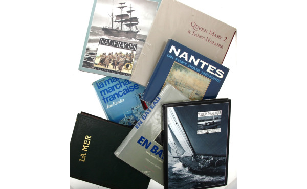 MARINE - Lot de livres