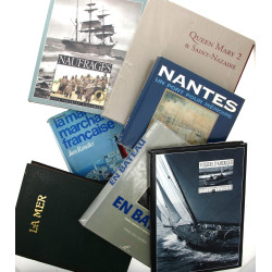 MARINE - Lot de livres
