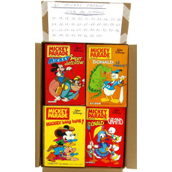 MICKEY PARADE -Lot de 41 numéros de Mick