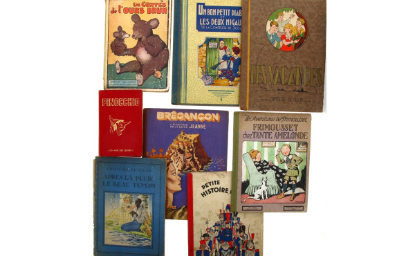 Lot de livres enfantina anciens (qqs acc