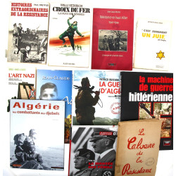 Thème GUERRES 39/45 et ALGERIE - Lot d'o