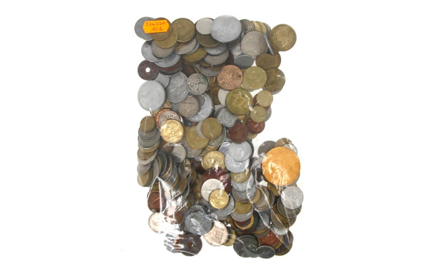 Vrac de monnaie métal France et étranger