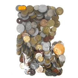 Vrac de monnaie métal France et étranger