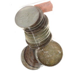 17 pièces de 100 francs argent