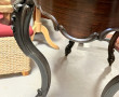 Table de milieu en bois sculpté à deux p