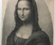 LA JOCONDE - Gravure XIXe en noir & blan