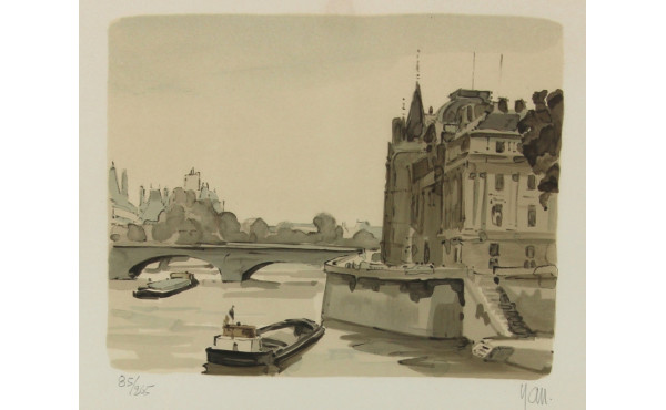 Robert YAN (1901-1994) "Paris, vue de la