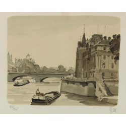 Robert YAN (1901-1994) "Paris, vue de la