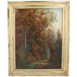 Paul SAVIGNY (Xxème) "Le chemin de Poulg