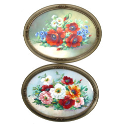 DUVIVIER (XIXe-XXe) "Jetés de fleurs", p