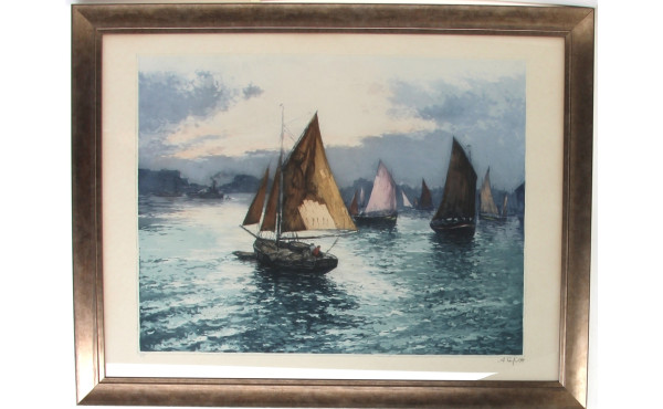 Alphonse LAFITTE (1863-1936) "Retour de 