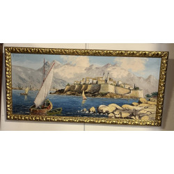 René BONDENET (XXème) "Marine dans le su